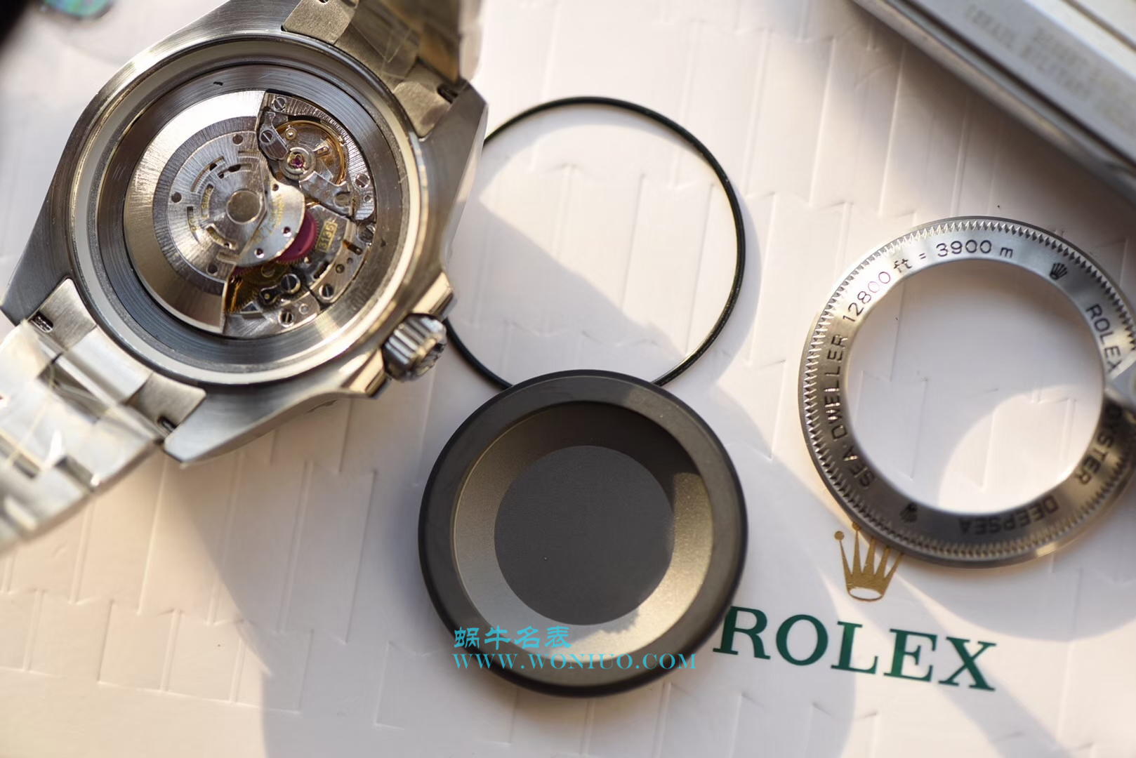 【独家 Video analysis NOOB Factory V7版本 Perfect  High quality  Replica Watches 】 Rolex 海使型系列116660-98210 黑盘 wrist watches (大号 Submariner 王) / R105