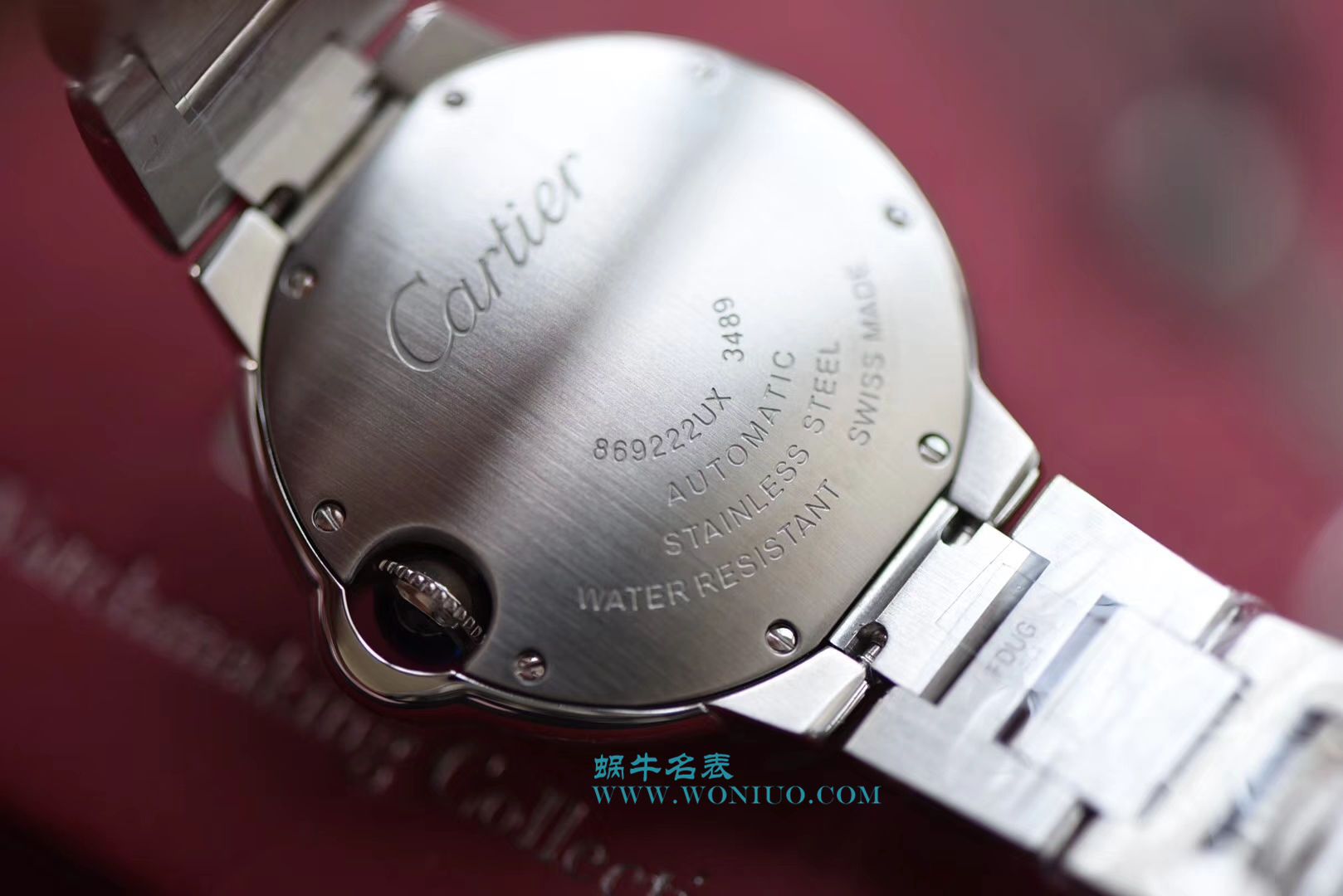 【V6 Perfect  High quality  Replica Watches 】 Cartier  蓝气球系列WE902074女装33毫米机械 wrist watches  / K149