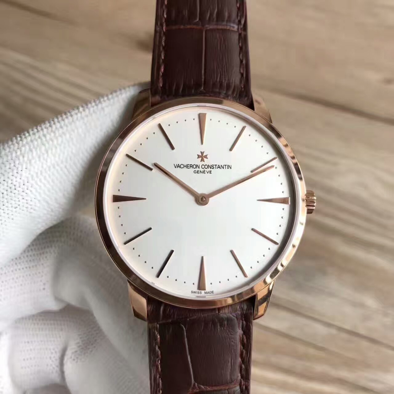 【台湾 Factory  Perfect  High quality  Copy  Watches 】Vacheron Constantin  传承系列81180/000R-9159 wrist watches  / JS130