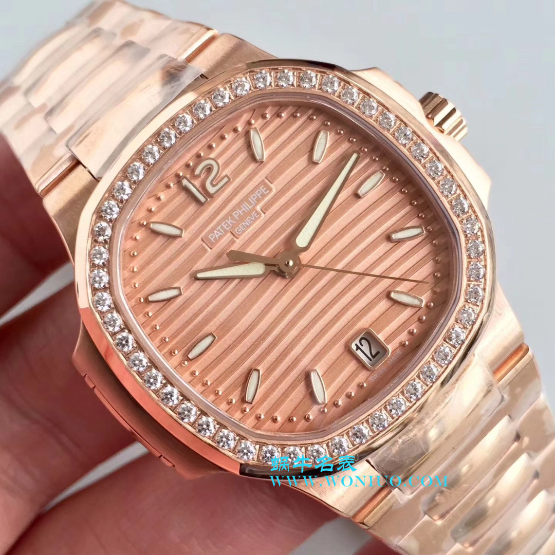 【PF Perfect  High quality  Replica Watches 】 PATEK PHILIPPE 运动系列7118/1200R-010女士 wrist watches ( Nautilus ) / BD224
