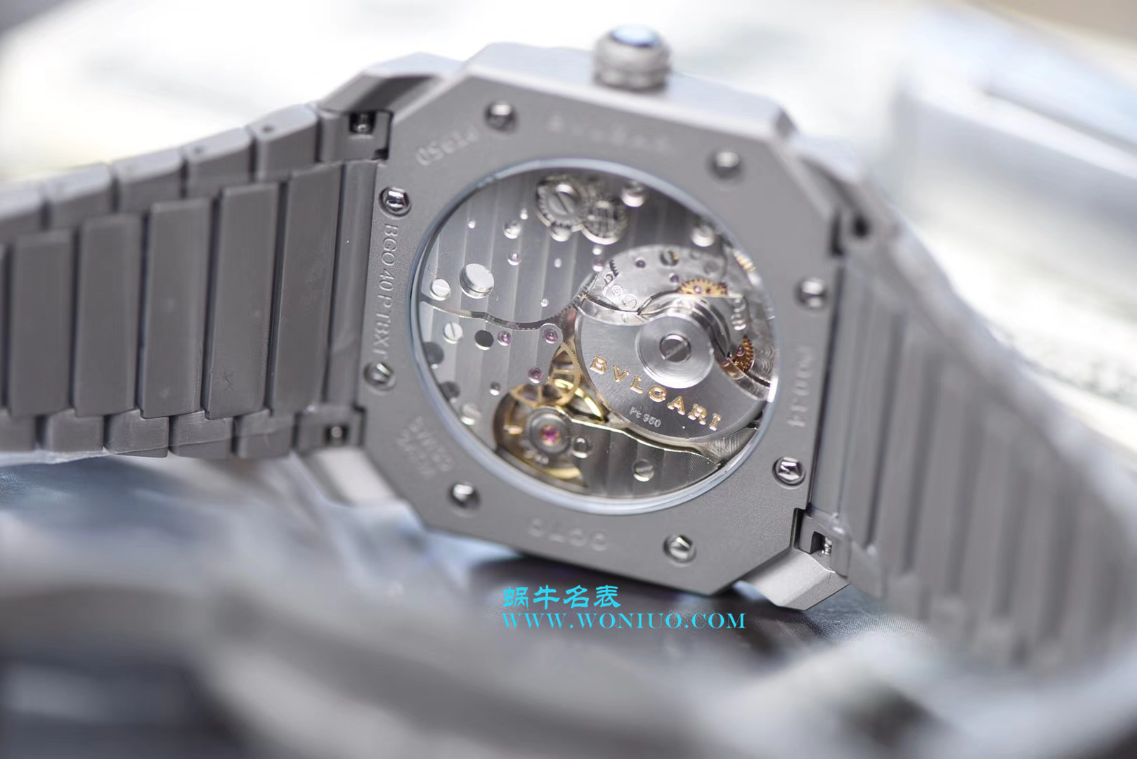 【台湾 Factory  Perfect  High quality  Replica Watches 】 BVLGARI OCTO系列102713 BGO40C14TTXTAUTO wrist watches  / BZ016