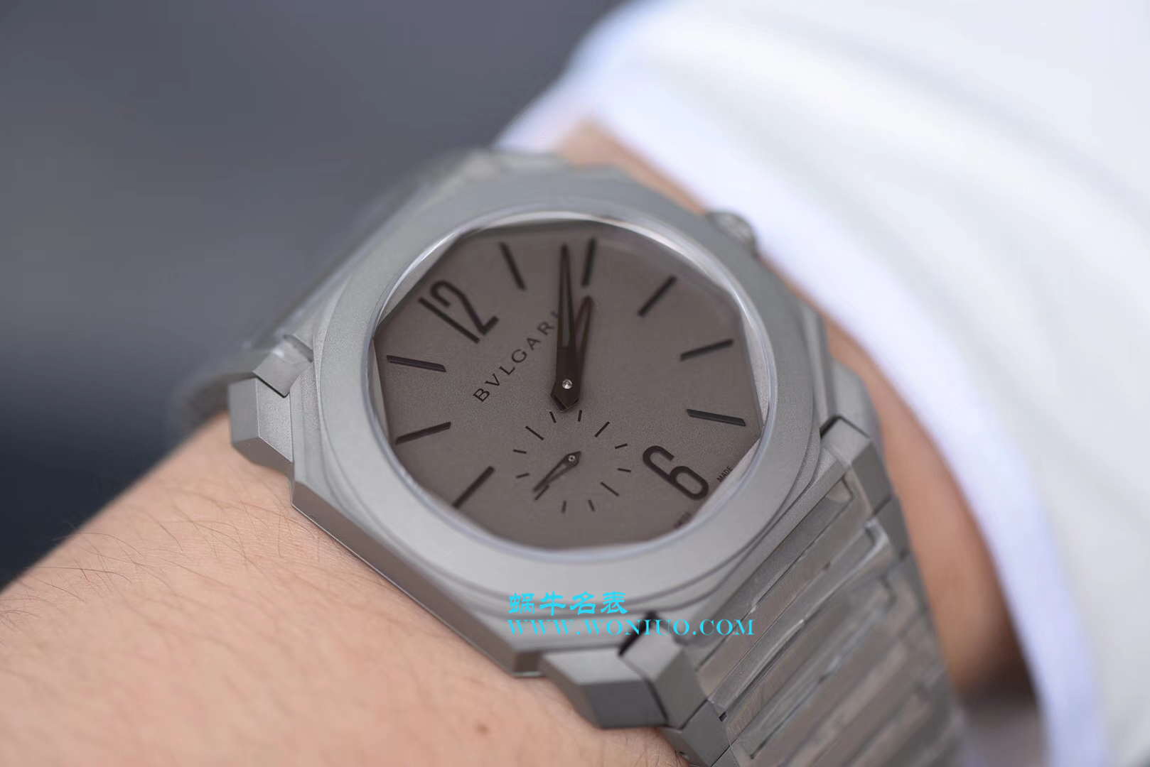 【台湾 Factory  Perfect  High quality  Replica Watches 】 BVLGARI OCTO系列102713 BGO40C14TTXTAUTO wrist watches  / BZ016