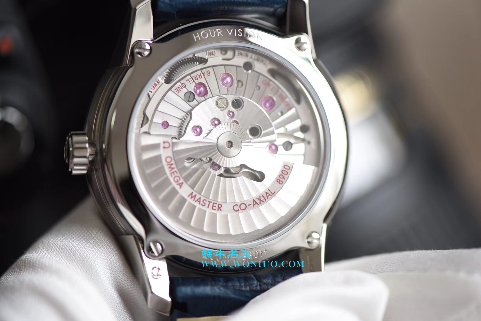 【3S Perfect  High quality  Replica Watches 】OMEGA碟飞HOUR VISION wrist watches 系列433.33.41.21.03.001 wrist watches (明亮之蓝)  / M316