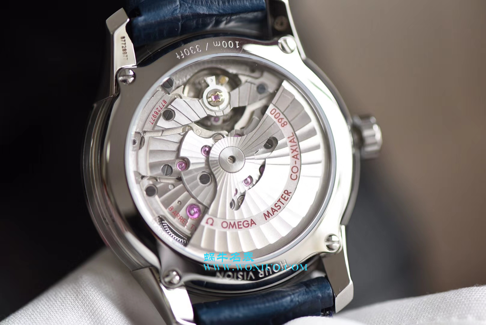 【3S Perfect  High quality  Replica Watches 】OMEGA碟飞HOUR VISION wrist watches 系列433.33.41.21.03.001 wrist watches (明亮之蓝)  / M316