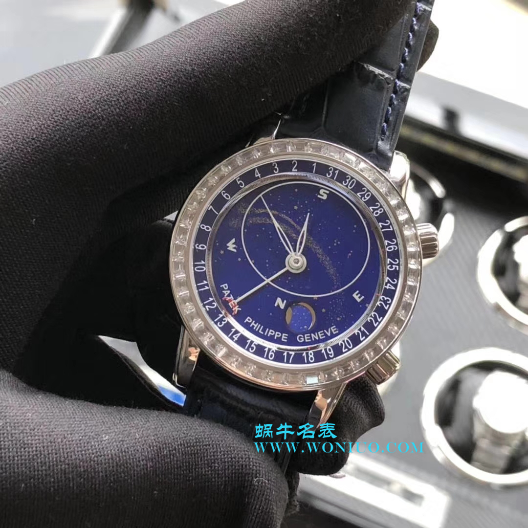 【 Video analysis 】 Replica  PATEK PHILIPPE 超级复杂功能计时系列6102P-001 、6104G-001、铂金 wrist watches /6102R-001 玫瑰金 wrist watches  / BD219