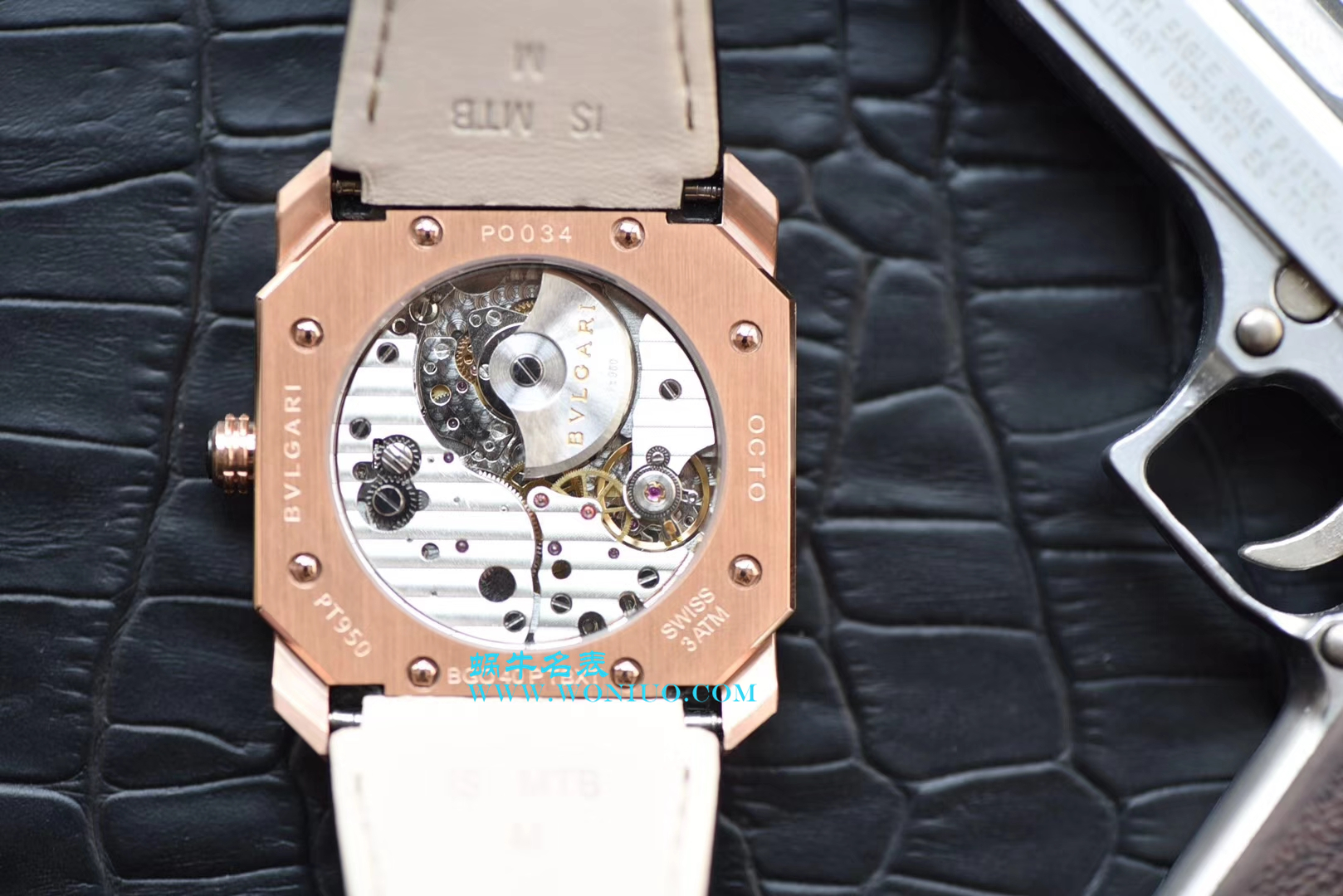 【台湾 Perfect  High quality 精 Replica Watches 】 BVLGARI OCTO系列102371 BGOP40BGLXT wrist watches  / BGB0018
