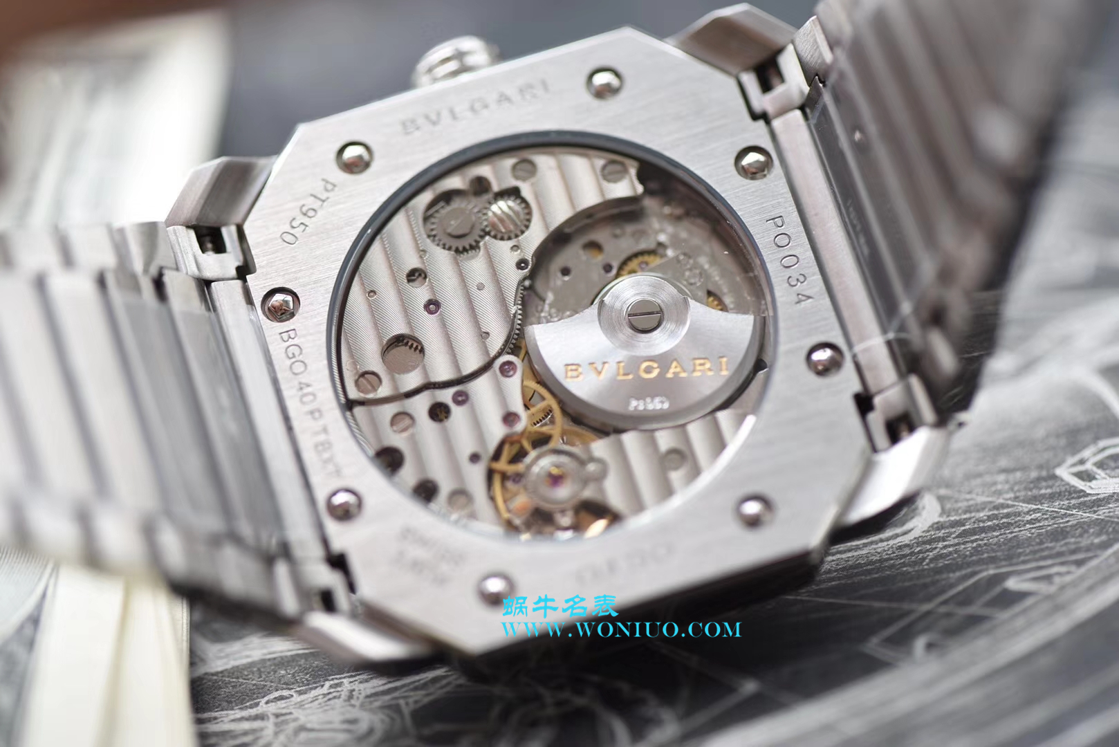 【台湾 Perfect  High quality  Replica Watches 】 BVLGARI OCTO系列102028 BGO40BPLXT wrist watches  / BZ017