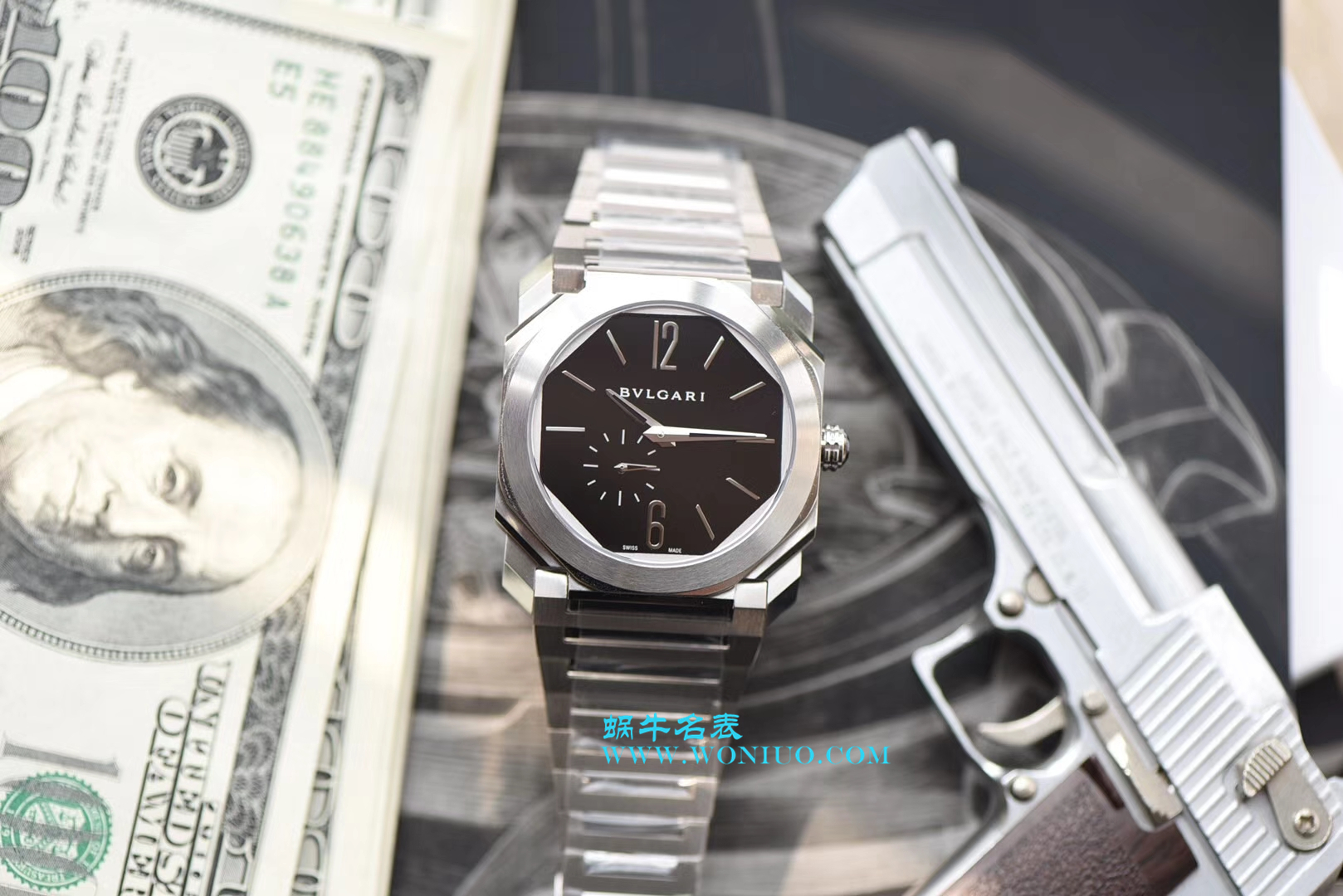 【台湾 Perfect  High quality  Replica Watches 】 BVLGARI OCTO系列102028 BGO40BPLXT wrist watches  / BZ017