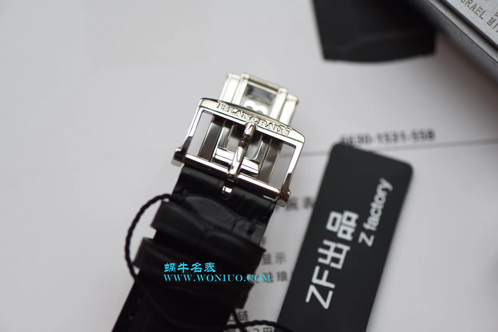【ZF Perfect  High quality  Replica Watches 】Blancpain 经典系列6651-1127-55B wrist watches  / BP033