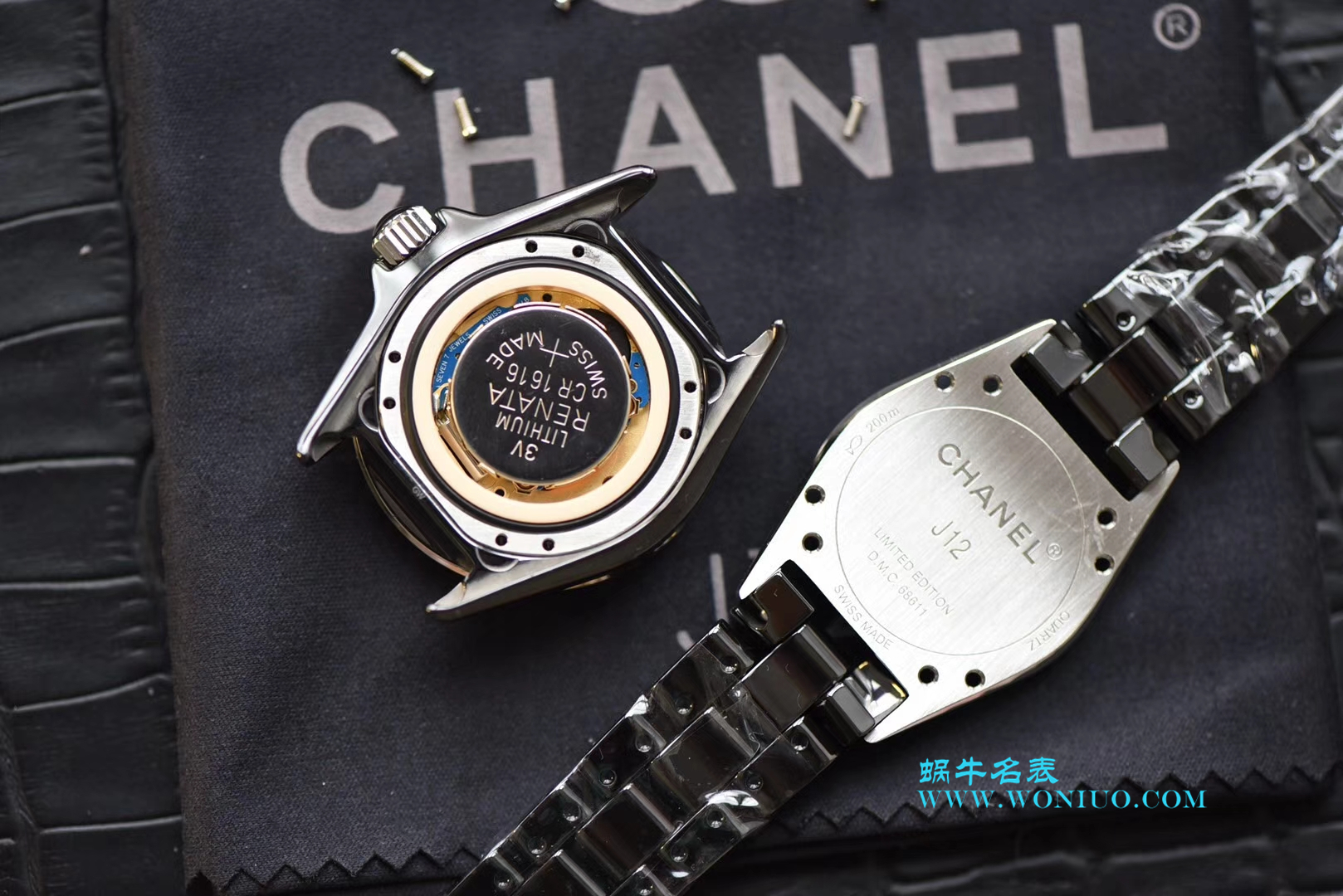【独家 Video analysis 】KOR韩版 Chanel  J12香奈儿INTENSE  top  Replica Copy 重置加强版女士石英 wrist watches  / X026