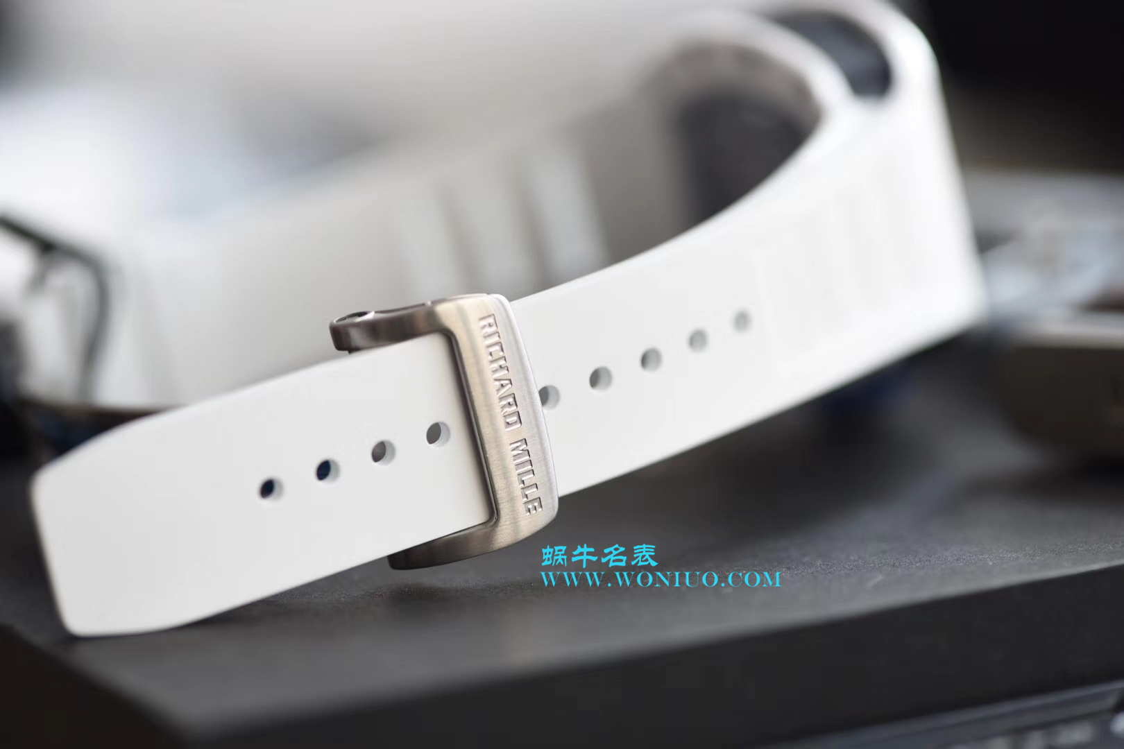 【KV Perfect  High quality  Replica Watches 】RICHARD MILLE RICHARD MILLE男士系列RM 055白 Composite 白色橡胶带新款 wrist watches  / RM 055D