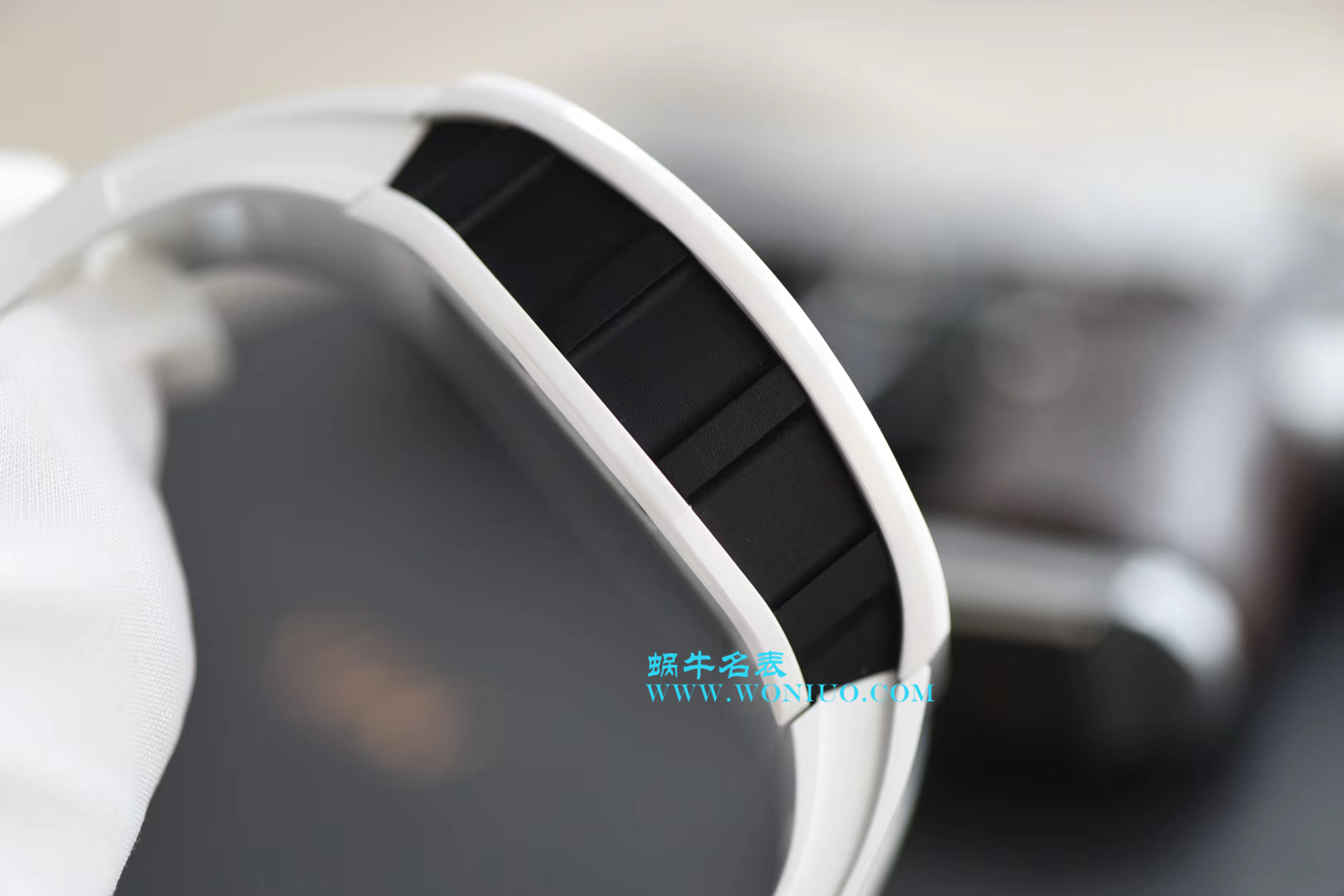 【KV Perfect  High quality  Replica Watches 】RICHARD MILLE RICHARD MILLE男士系列RM 055白 Composite 白色橡胶带新款 wrist watches  / RM 055D