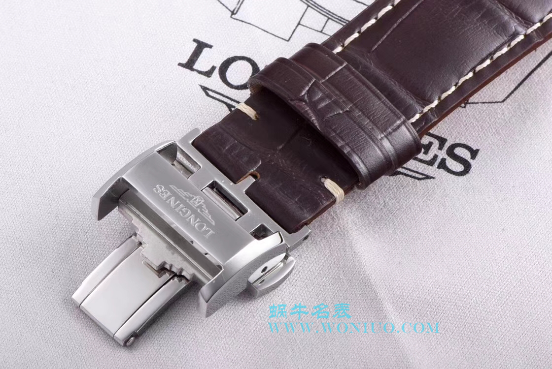 【LG Perfect  High quality  Replica Watches 】 Longines 名匠系列 Day-Date 双历L2.755.4.78.3 wrist watches  / L099
