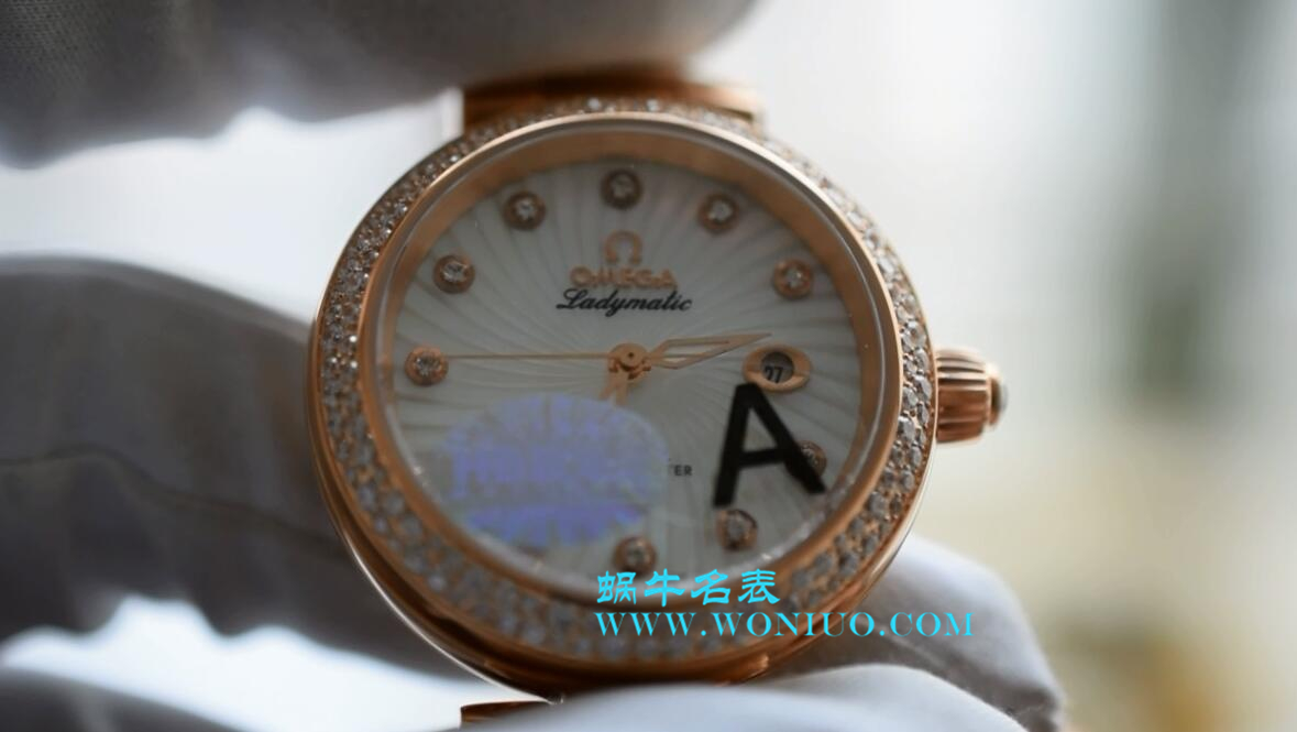【HBBV6 Perfect  High quality  Replica Watches 】OMEGA碟飞鸟巢系列425.68.34.20.55.004女士机械 wrist watches  / M317