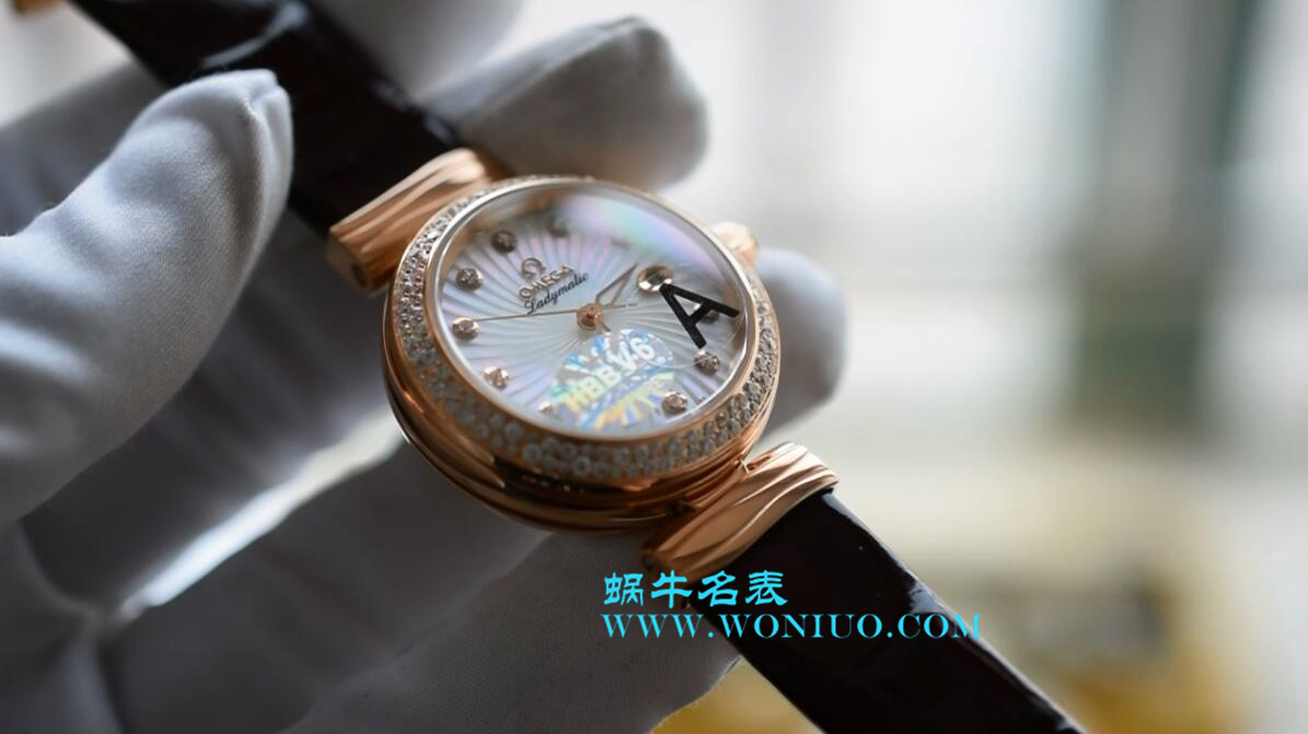 【HBBV6 Perfect  High quality  Replica Watches 】OMEGA碟飞鸟巢系列425.68.34.20.55.004女士机械 wrist watches  / M317