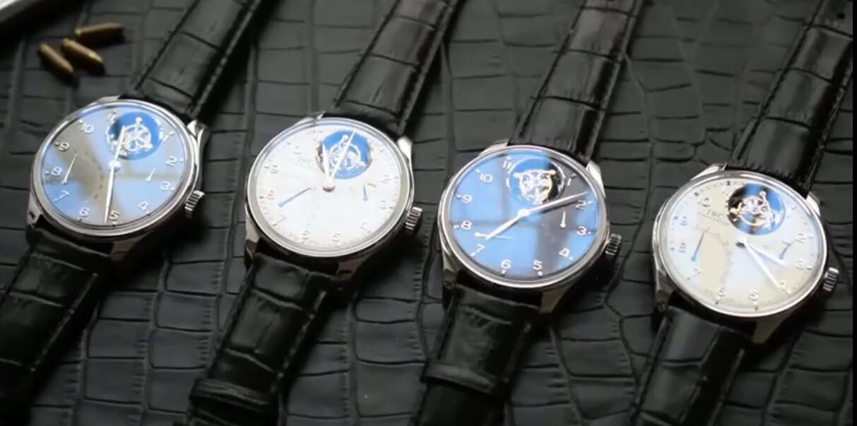 【独家视频测评YL Perfect  High quality  Knockoff  Watches 】 IWC 葡萄牙系列逆跳 Tourbillon IW504401 wrist watches  / WG104A