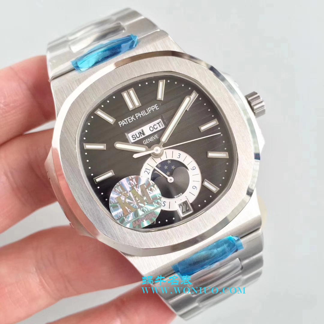 【KM Perfect  High quality  Replica Watches 】 PATEK PHILIPPE Nautilus运动系列5726/1A-001 wrist watches  / BDBE200