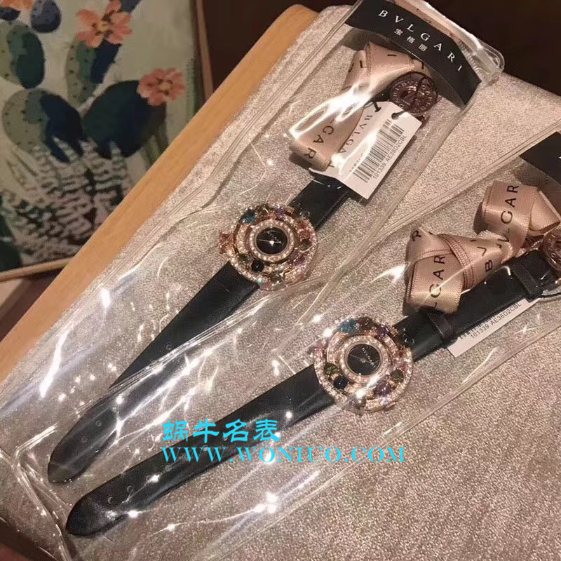 BVLGARI astrale珠宝系列 wrist watches 闪亮登场 限量发售 按订货顺序出货 黄金镶嵌彩色宝石 / BG011