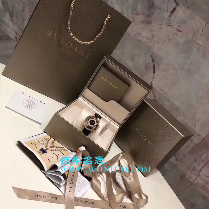  BVLGARI astrale珠宝系列 wrist watches 闪亮登场 限量发售 按订货顺序出货 黄金镶嵌彩色宝石 / BG011