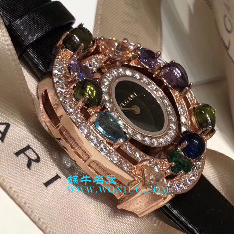  BVLGARI astrale珠宝系列 wrist watches 闪亮登场 限量发售 按订货顺序出货 黄金镶嵌彩色宝石 / BG011