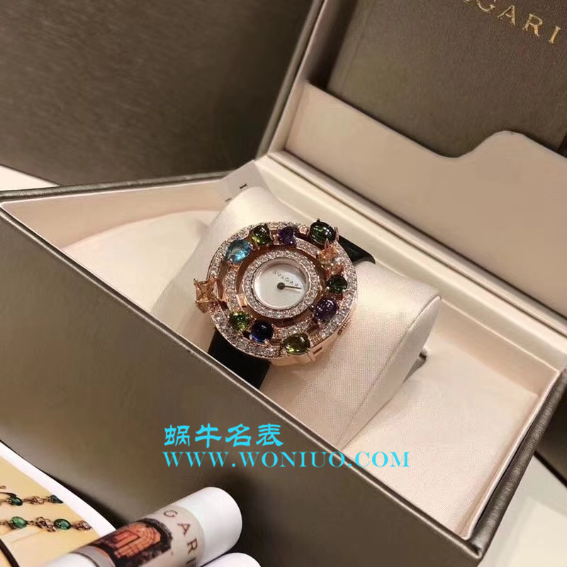  BVLGARI astrale珠宝系列 wrist watches 闪亮登场 限量发售 按订货顺序出货 黄金镶嵌彩色宝石 / BG011