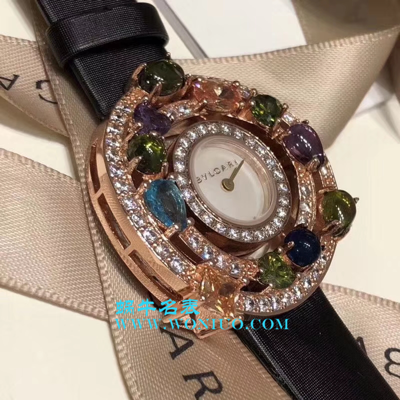  BVLGARI astrale珠宝系列 wrist watches 闪亮登场 限量发售 按订货顺序出货 黄金镶嵌彩色宝石 / BG011