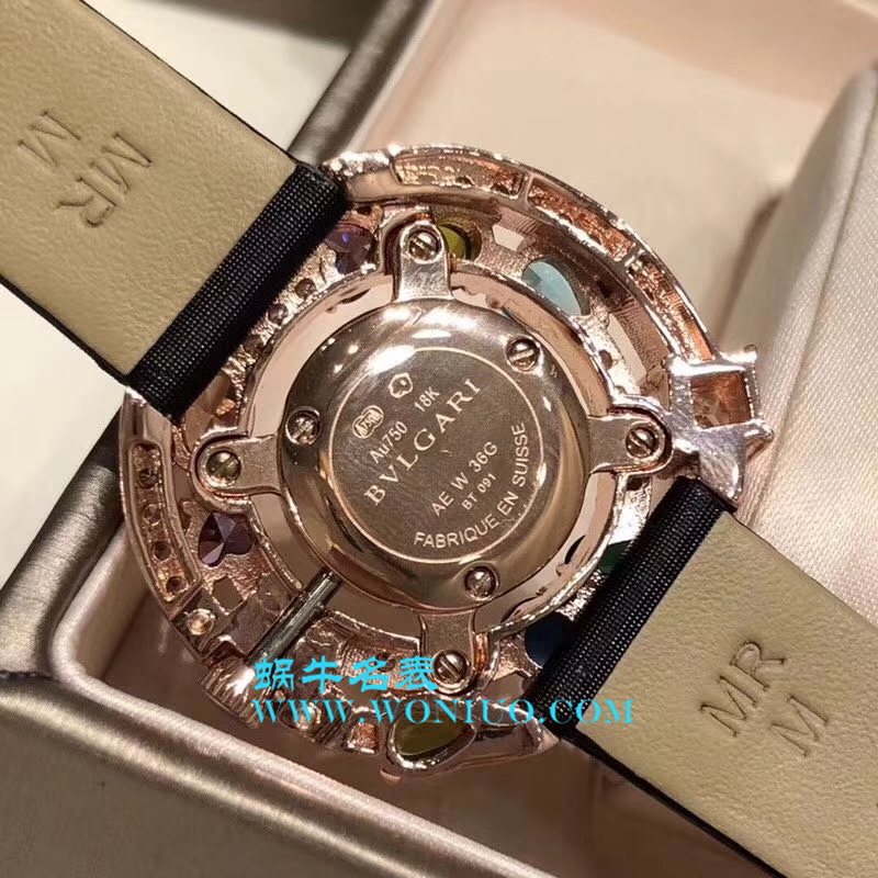  BVLGARI astrale珠宝系列 wrist watches 闪亮登场 限量发售 按订货顺序出货 黄金镶嵌彩色宝石 / BG011