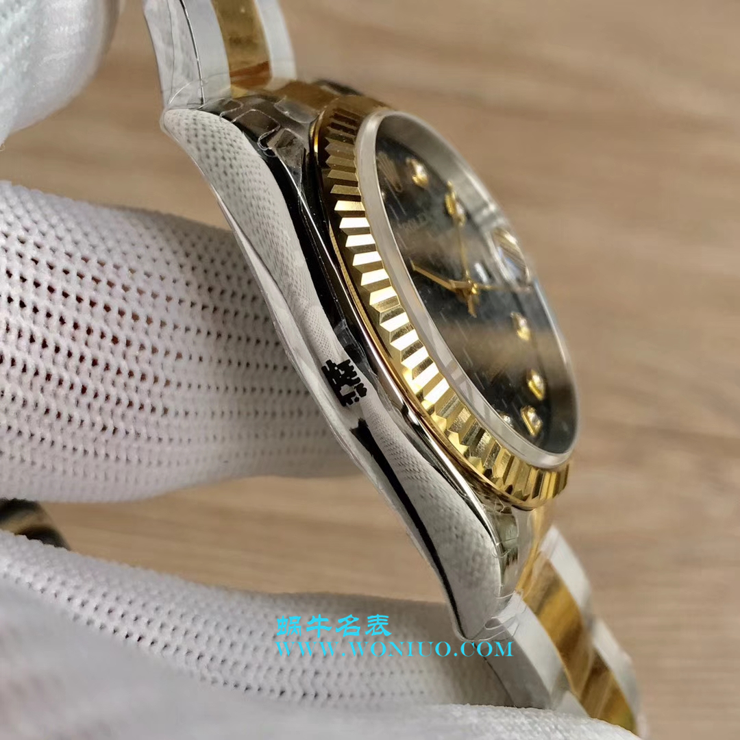 【DJ Perfect 超 Replica Watches 】 Rolex 36  Datejust 系列116233、116203、116233黑盘镶钻蚝式 watchband   wrist watches  / R069