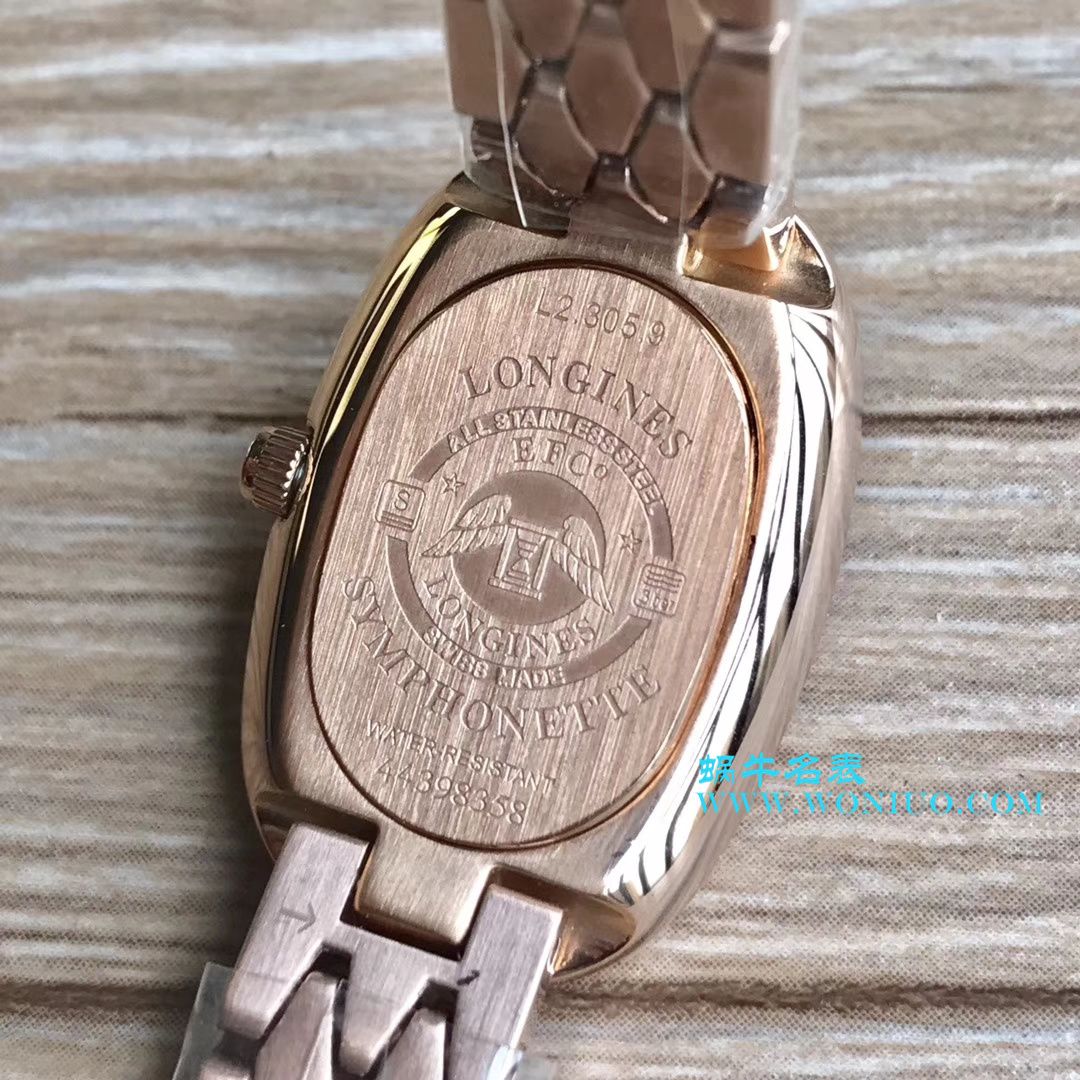 【 Video analysis KZ台湾 Factory  High quality  Knockoff  Watches 】 Longines 优雅圆舞曲系列L2.305.4.87.6女士石英 wrist watches  / LAC043