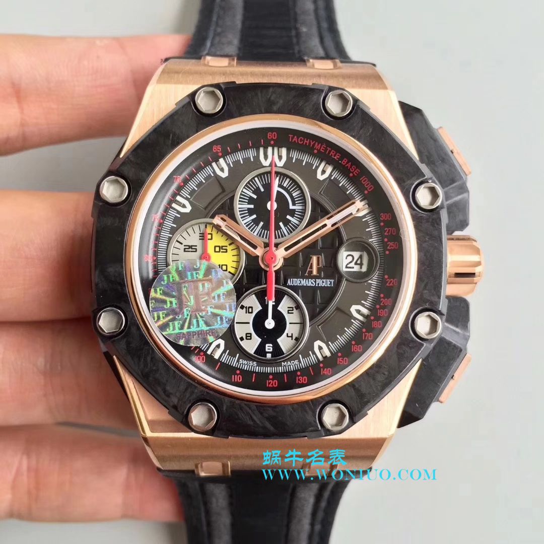 【JF Factory  High quality  Replica Copy 】Audemars Piguet GP格林披治大奖赛限定版26290RO.OO.A001VE.01机械 Watches  / AP040