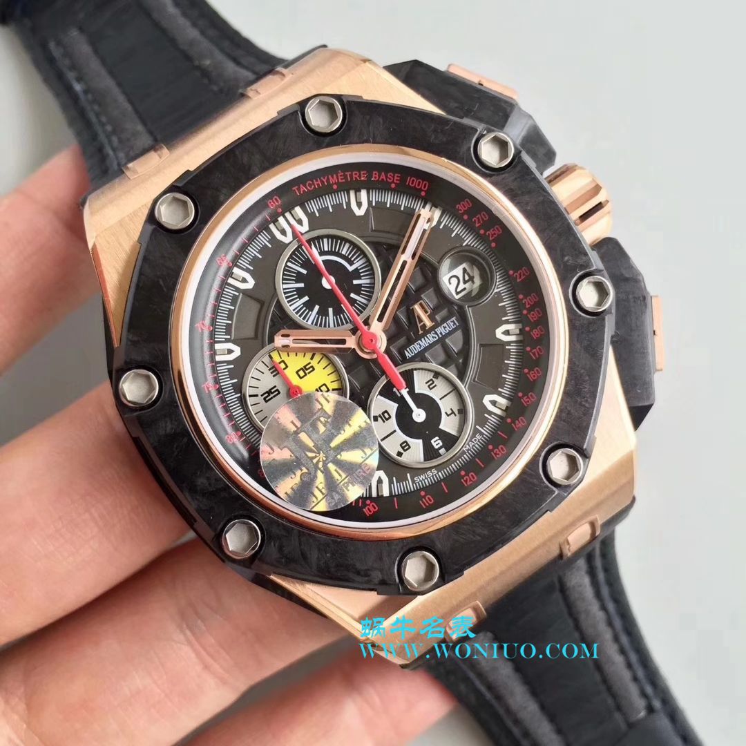 【JF Factory  High quality  Replica Copy 】Audemars Piguet GP格林披治大奖赛限定版26290RO.OO.A001VE.01机械 Watches  / AP040