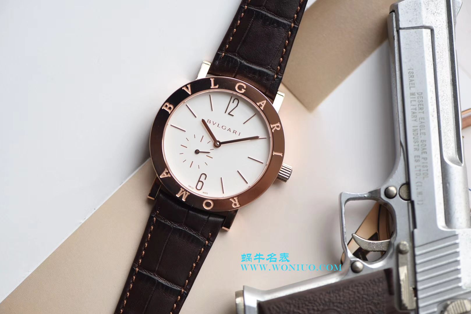 【台湾 Factory  Perfect  High quality  Replica Watches 】 BVLGARI BVLGARI∙BVLGARI系列102358 BBP41WGLXT wrist watches  / BZ018