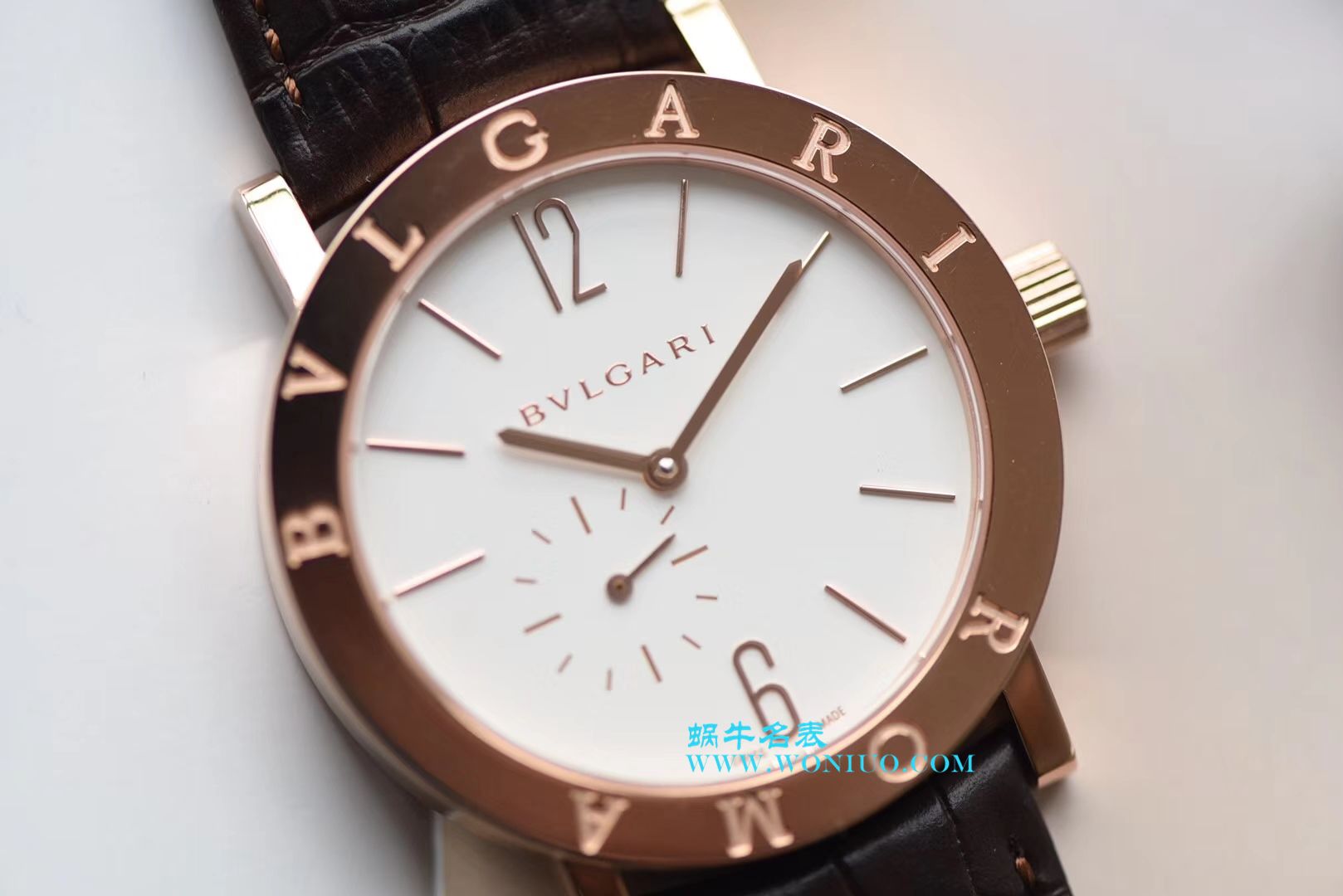 【台湾 Factory  Perfect  High quality  Replica Watches 】 BVLGARI BVLGARI∙BVLGARI系列102358 BBP41WGLXT wrist watches  / BZ018