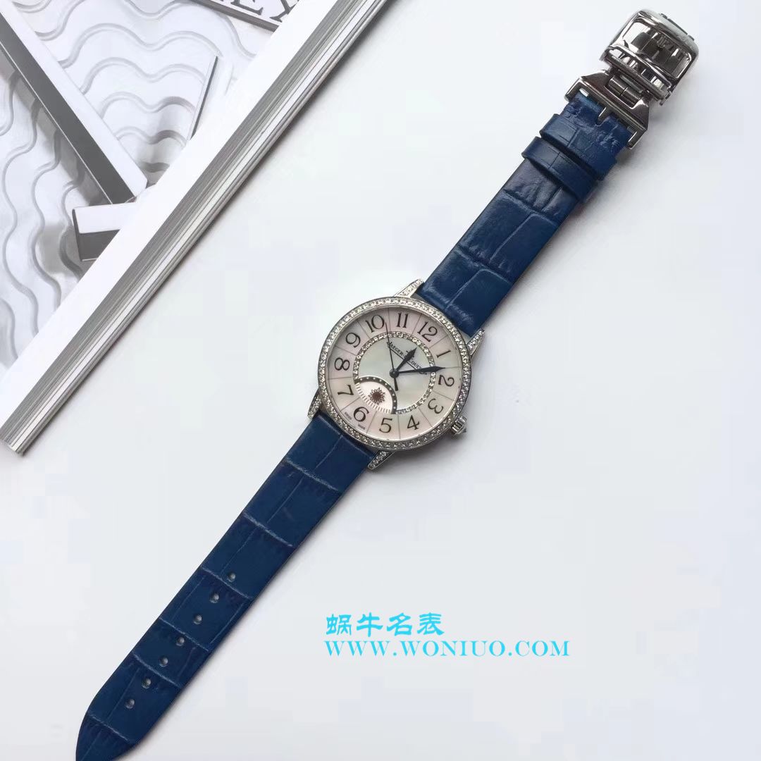 【TF Perfect  High quality  Replica Watches 】Jaeger-LeCoultre  Rendez-Vous Classic经典 Rendez-Vous  wrist watches 系列Q3433491女士 wrist watches  / JJ029C
