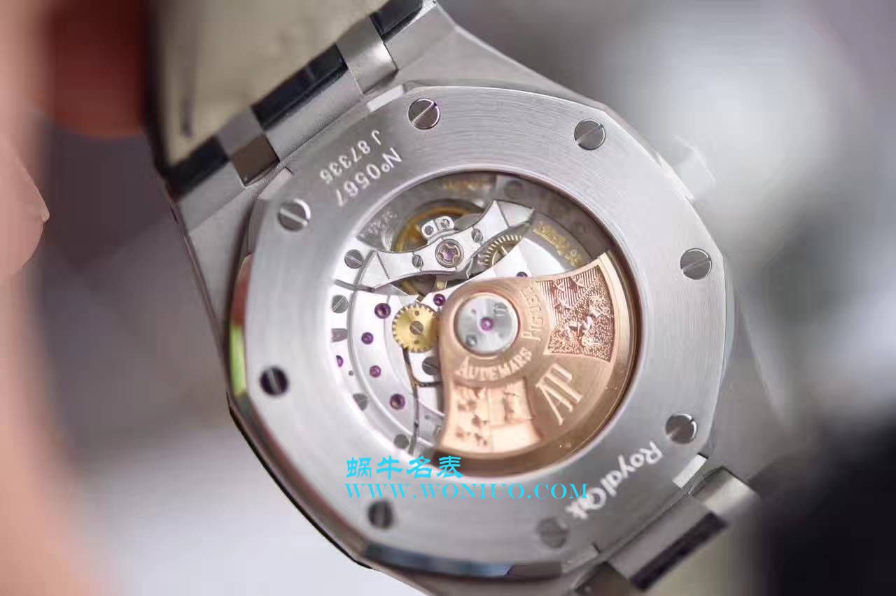 【 Video analysis JF Factory 1:1 top  Replica Copy  Watches 】Audemars Piguet 满天星皇家橡树系列15452BC.ZZ.D019CR.01，15402OR.ZZ.D003CR.01男女通用满钻 wrist watches  / AP108
