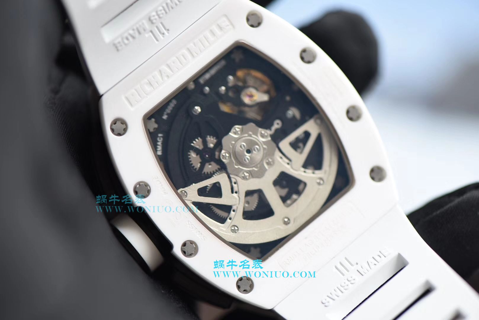 【KV Perfect  High quality  Replica Watches 】理查德米尔RICHARD MILLE男士系列RM011 白 Composite 多功能 wrist watches  / RM 011G