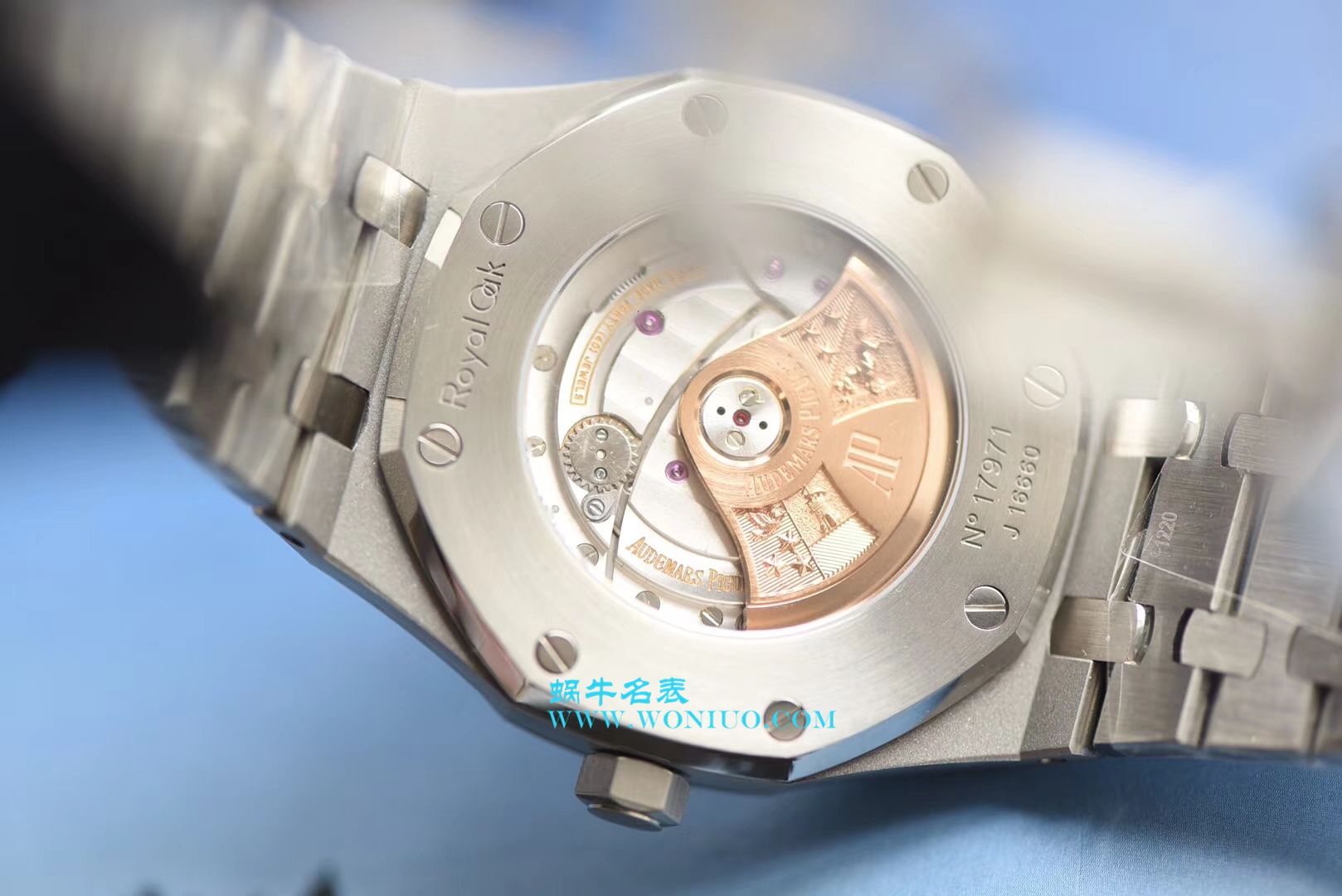 【视频测评JF Perfect  High quality  Replica Watches 】Audemars Piguet 皇家橡树系列15400ST.OO.1220ST.03《蓝面》男表 / JF AP 15400ST