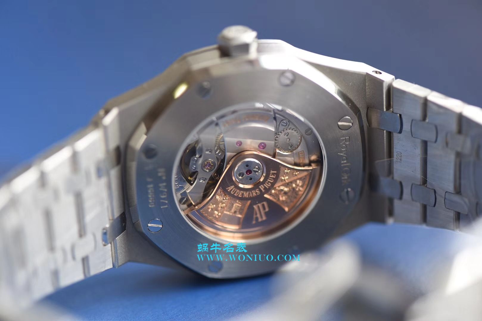 【视频测评JF Perfect  High quality  Replica Watches 】Audemars Piguet 皇家橡树系列15400ST.OO.1220ST.03《蓝面》男表 / JF AP 15400ST