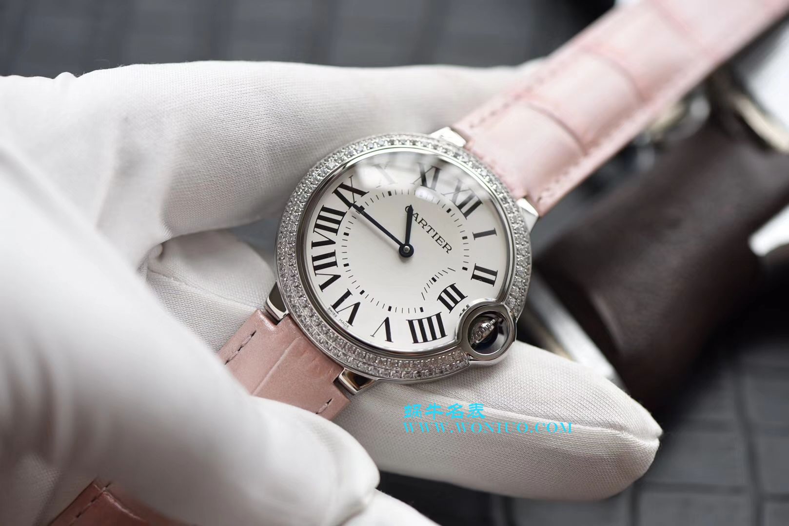 【HBBV6 Perfect  High quality  Replica Watches 】 Cartier  蓝气球系列WE900651女装36毫米石英 wrist watches  / K150
