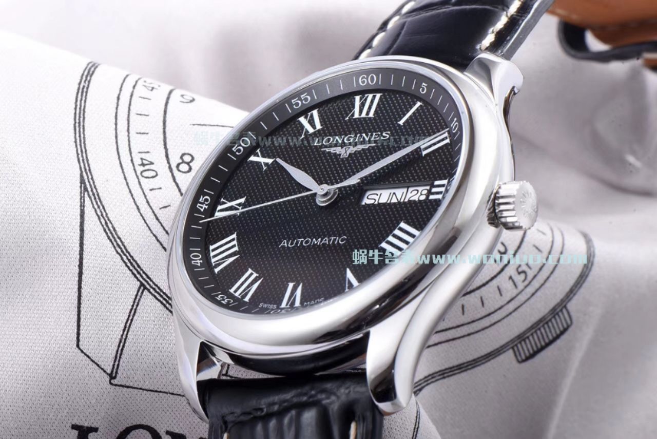 【LG Perfect  High quality  Replica Watches 】 Longines MASTER COLLECTION名匠系列L2.755.4.51.6《钢带》，L2.755.4.51.7《皮带》 wrist watches  / L102