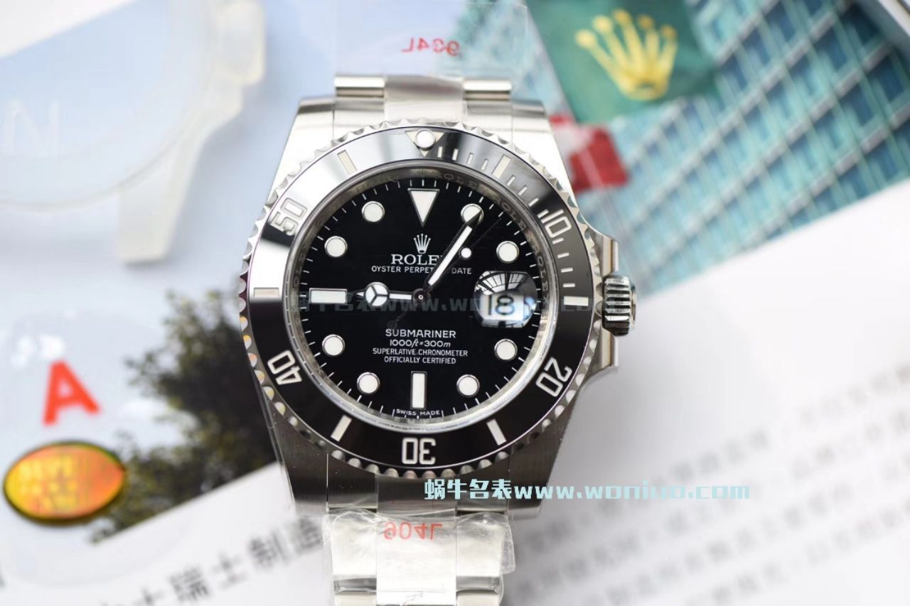 【NOOB Factory V9版本904L不锈钢版本】 Rolex  Submariner 型 Replica Copy 116610LV-97200 绿盘 wrist watches ( Submariner )、116610LN-97200 《 Submariner 》 / RCB199