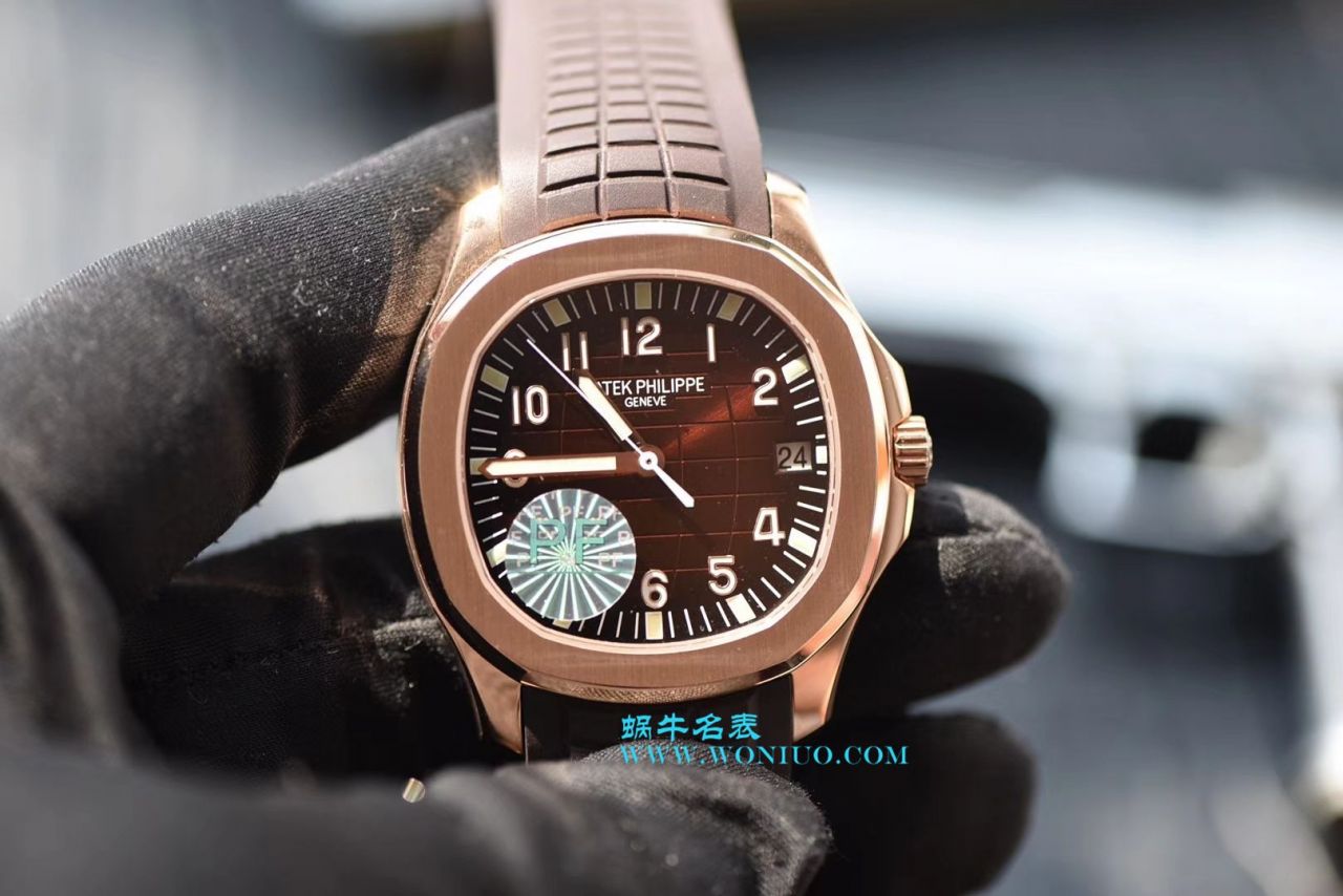 【PF Perfect  High quality  Copy  Watches 】 PATEK PHILIPPE AQUANAUT系列5167R-001 wrist watches 《 PATEK PHILIPPE 手雷》 / BD128