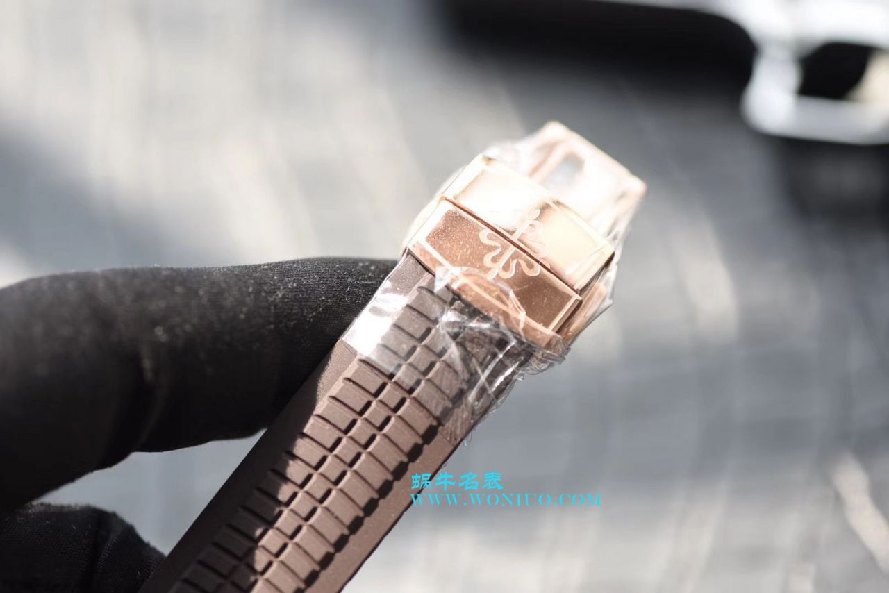 【PF Perfect  High quality  Copy  Watches 】 PATEK PHILIPPE AQUANAUT系列5167R-001 wrist watches 《 PATEK PHILIPPE 手雷》 / BD128