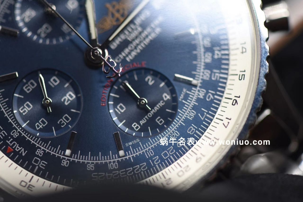 款堪称百年经典！ Breitling 航空计时原单货蓝面+黑面+皮带+钢带A1332412|C942|451A / BL083
