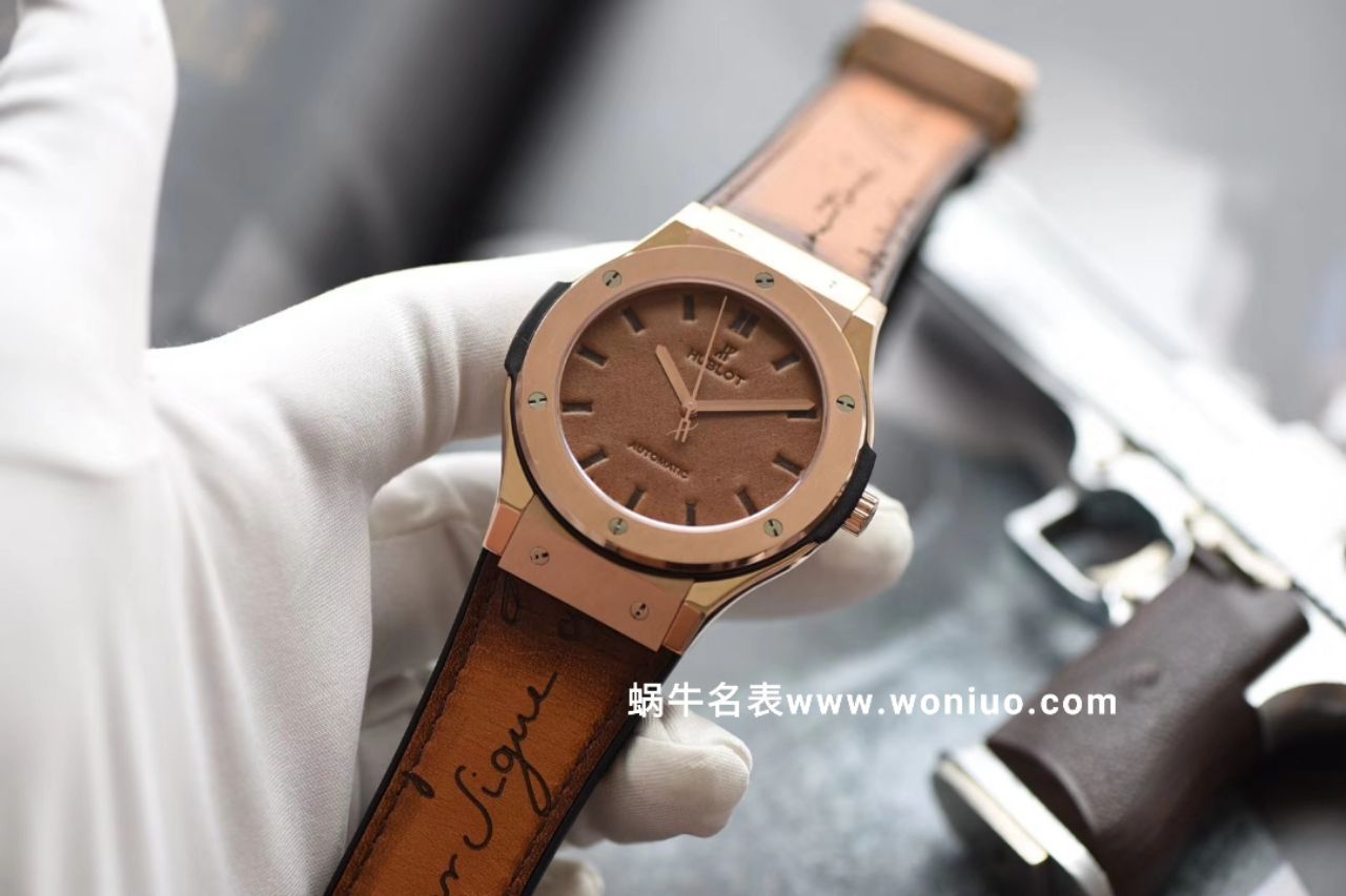 【台湾SR High quality 1:1 Copy  Watches 】  Hublot 经典融合系列511.OX.0500.VR.BER16 （Scritto款） wrist watches  / YB041