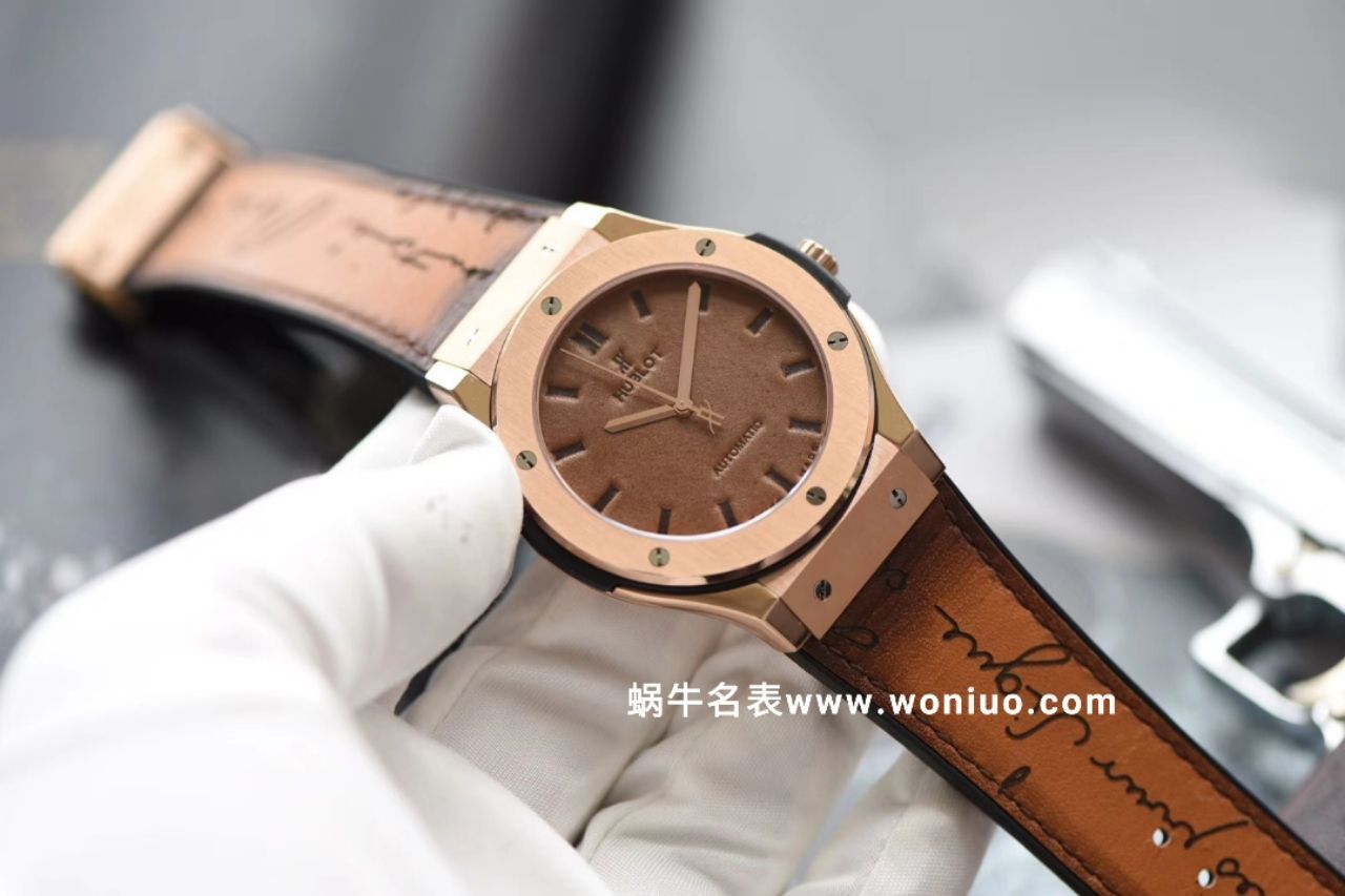 【台湾SR High quality 1:1 Copy  Watches 】  Hublot 经典融合系列511.OX.0500.VR.BER16 （Scritto款） wrist watches  / YB041