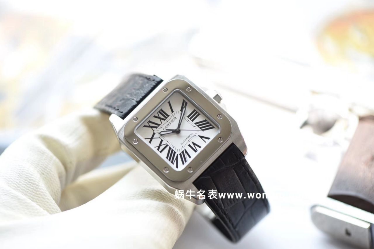 【独家视频测评HBBV6 Factory  Perfect  High quality  Replica Watches 】 Cartier   Santos 系列W20126X8 女士机械 wrist watches  / KDY084