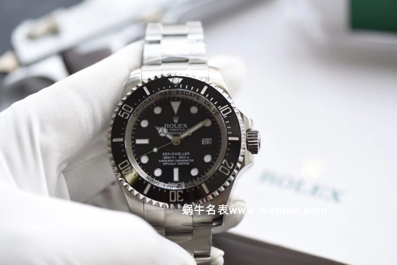 AR黑鬼王904L超级3135机新款  Replica Copy AR Rolex SEA-DWELLER鬼王44MM副本的十年精华 / R2115