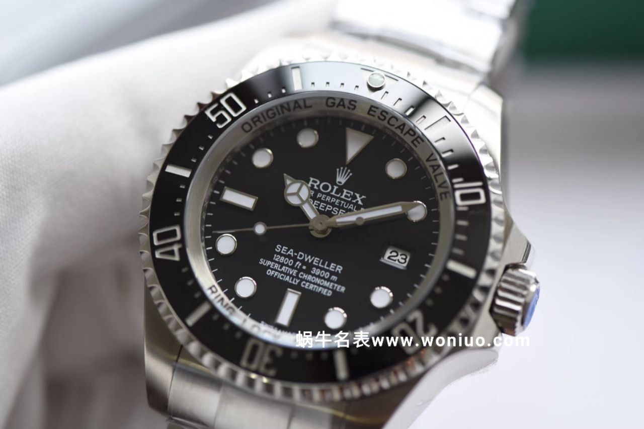 AR黑鬼王904L超级3135机新款  Replica Copy AR Rolex SEA-DWELLER鬼王44MM副本的十年精华 / R2115