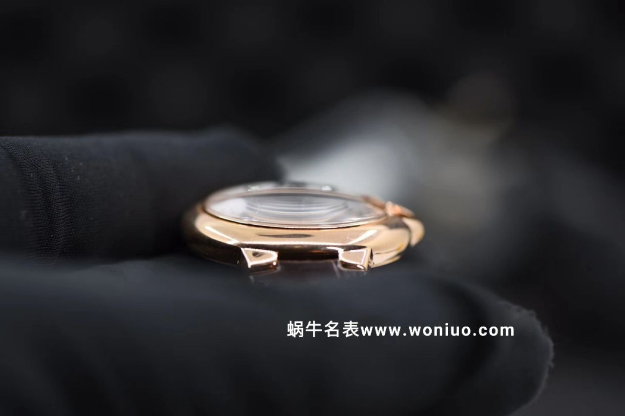 V6出品蓝气球新品～33mm 玫瑰金贝母钻丁面女士石英 wrist watches  / K157